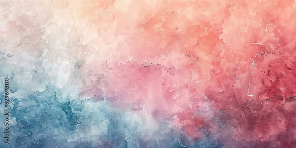 Fototapeta premium Watercolor background, abstract water colors misty moody paint splash minimal backgrounds, textured backdrop illustration, generated ai