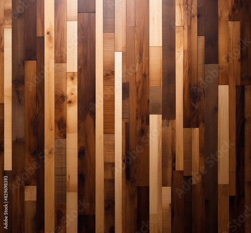 A wooden table texture viewed from above, Generative by Ai
