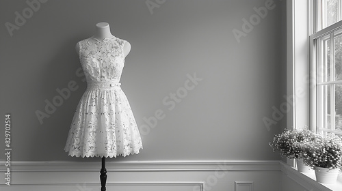 mannequin and dress