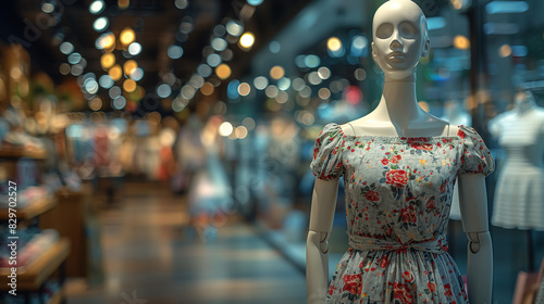 mannequin and dress
