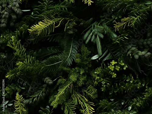 Christmas background made o...