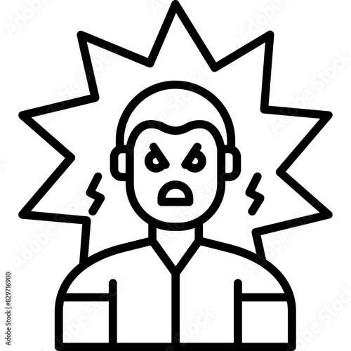 Anger Icon