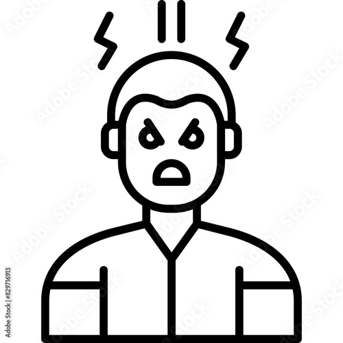 Angry Icon