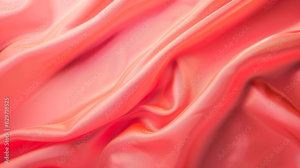 Obraz premium A vibrant coral solid color background