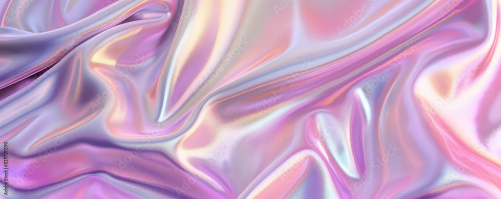 Abstract background with waves of smooth silk fabric in soft pink and lavender tones. Fashion and beauty concept. Banner with copy space. Abstract background with waves of smooth silk fabric in soft pink and lavender tones. Fashion and beauty concept. Banner with copy space.