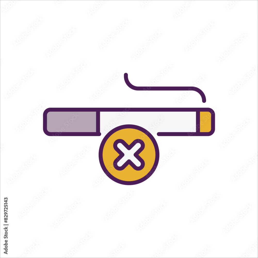 No Smoking vector icon No Smoking vector icon