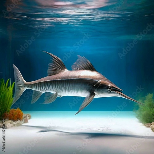 aquarium fish swordtail