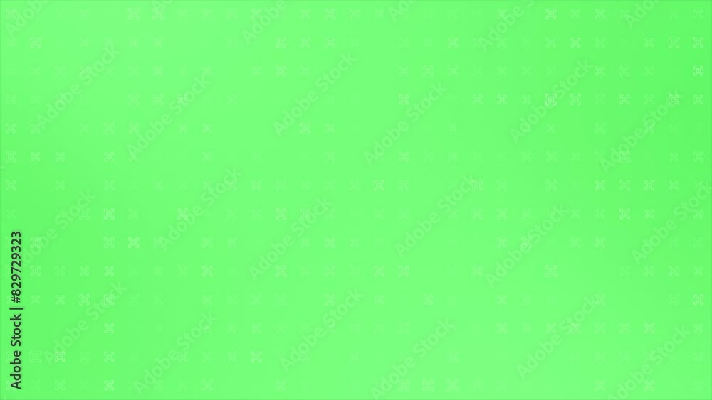 Green color simple square pattern appearing and disappearing geometrical minimal loop able background Green color simple square pattern appearing and disappearing geometrical minimal loop able background