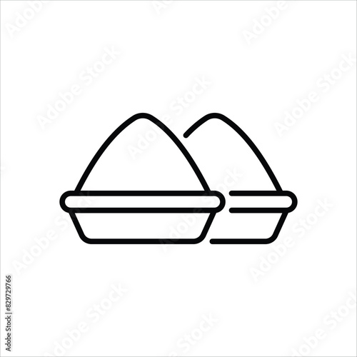 Holi vector icon