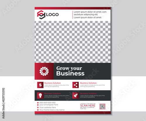 modern flyer design 