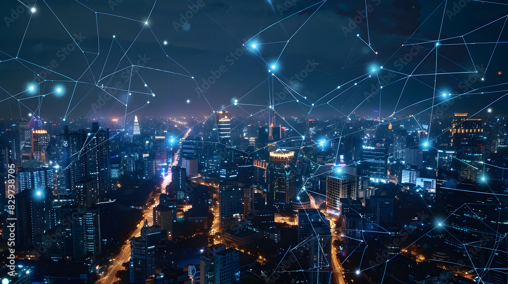 Network Unveiling the Electric Future background. Generative AI. Network Unveiling the Electric Future background. Generative AI.