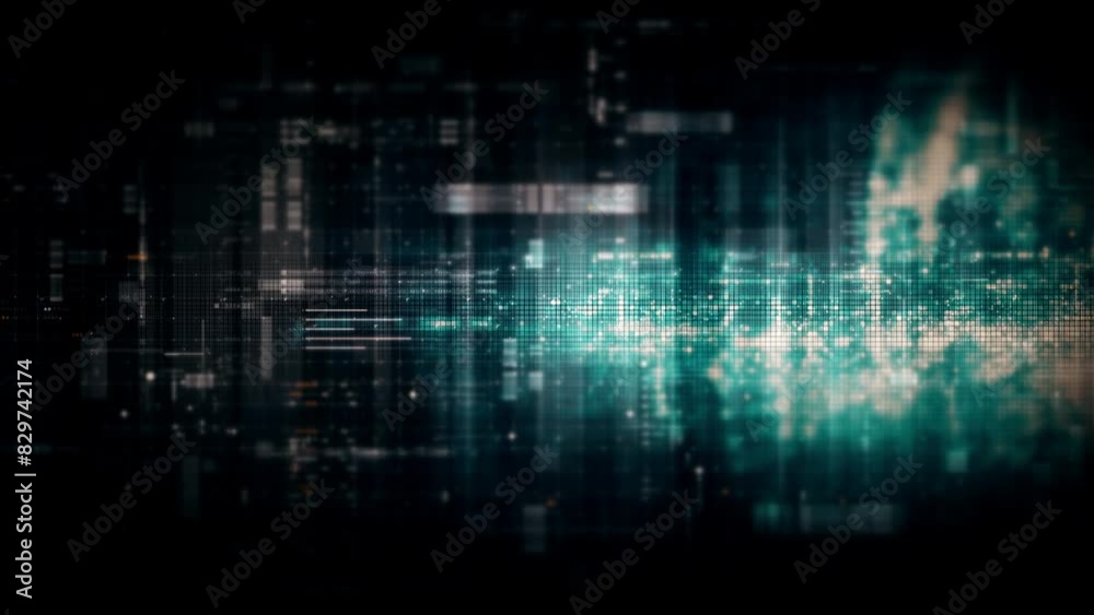 Futuristic metaverse, hi-tech digital data telemetry with encrypted numbers, display dynamic background for computer desktop screen display format Futuristic metaverse, hi-tech digital data telemetry with encrypted numbers, display dynamic background for computer desktop screen display format