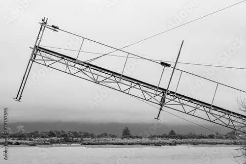 Valokuva Whitebait Gantry at Okura River
