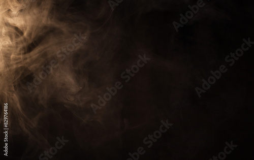 smoke effect on dark background as background
