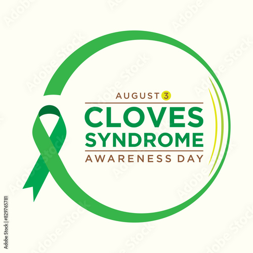 CLOVES Syndrome Awareness Day is observed annually on August 3rd. 