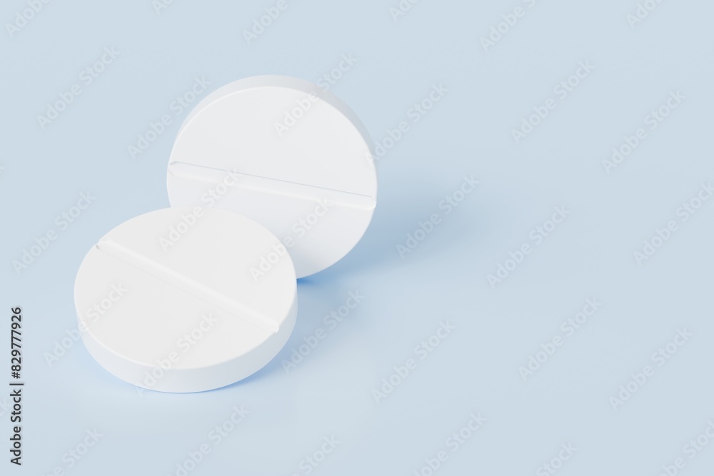 3d White pill or white drug icon isolated on blue background. Emergency, Safety, equipment medic health medicine and drugs concept. 3d minimal White capsules icon for web, Pills. Health. 3d render. 3d White pill or white drug icon isolated on blue background. Emergency, Safety, equipment medic health medicine and drugs concept. 3d minimal White capsules icon for web, Pills. Health. 3d render.