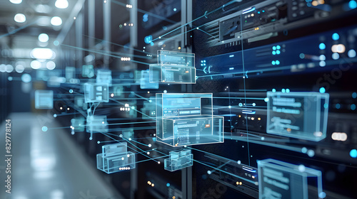 Document Management System Migration, the seamless transition to a new document management system with an image portraying the migration process photo