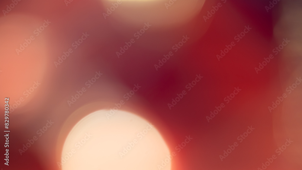 Golden and red bokeh lights create a soft, dreamy background Golden and red bokeh lights create a soft, dreamy background