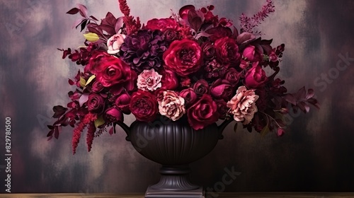 Wallpaper Mural flowers in a vase Torontodigital.ca