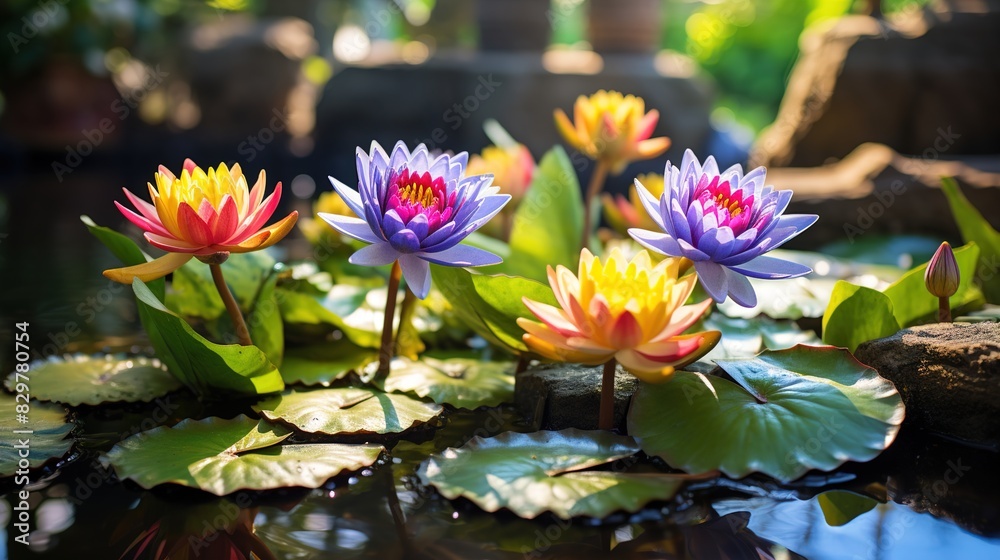 pink water lily pink water lily