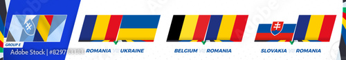 Romania football team games in group E of International football tournament 2024.