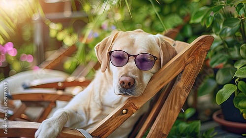 The Cool Canine: A Dogs Day in the Sun photo