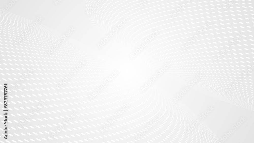 White and Black color simple circular dots futuristic seamless halftone loop able background for business purpose