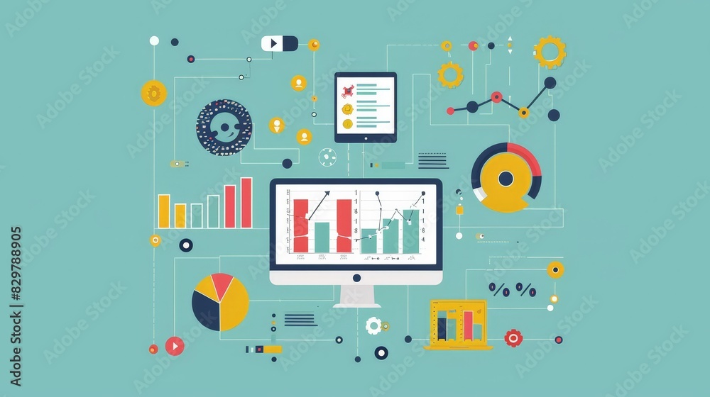 Develop an infographic showcasing the benefits of data-driven decision-making for businesses. Highlight how leveraging data can improve efficiency, customer satisfaction, and profitability. Develop an infographic showcasing the benefits of data-driven decision-making for businesses. Highlight how leveraging data can improve efficiency, customer satisfaction, and profitability.