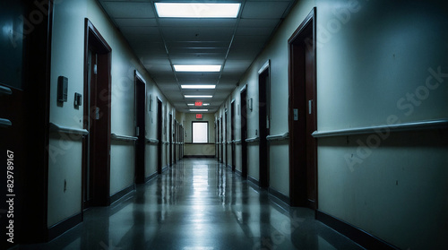 hospital corridor © Wee Ha