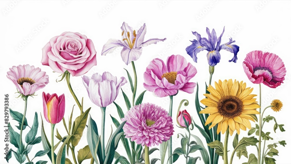 Classical Flora Artistic Representations Classical Flora Artistic Representations