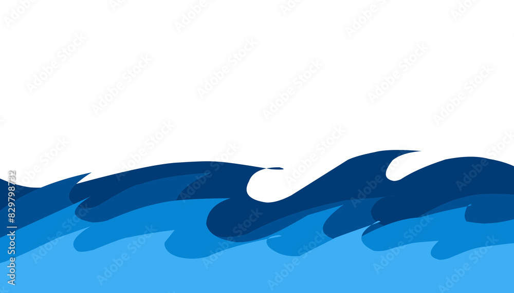 Illustration of blue sea water background. Perfect for wallpaper, background, banner, brochure, book cover, magazine Illustration of blue sea water background. Perfect for wallpaper, background, banner, brochure, book cover, magazine