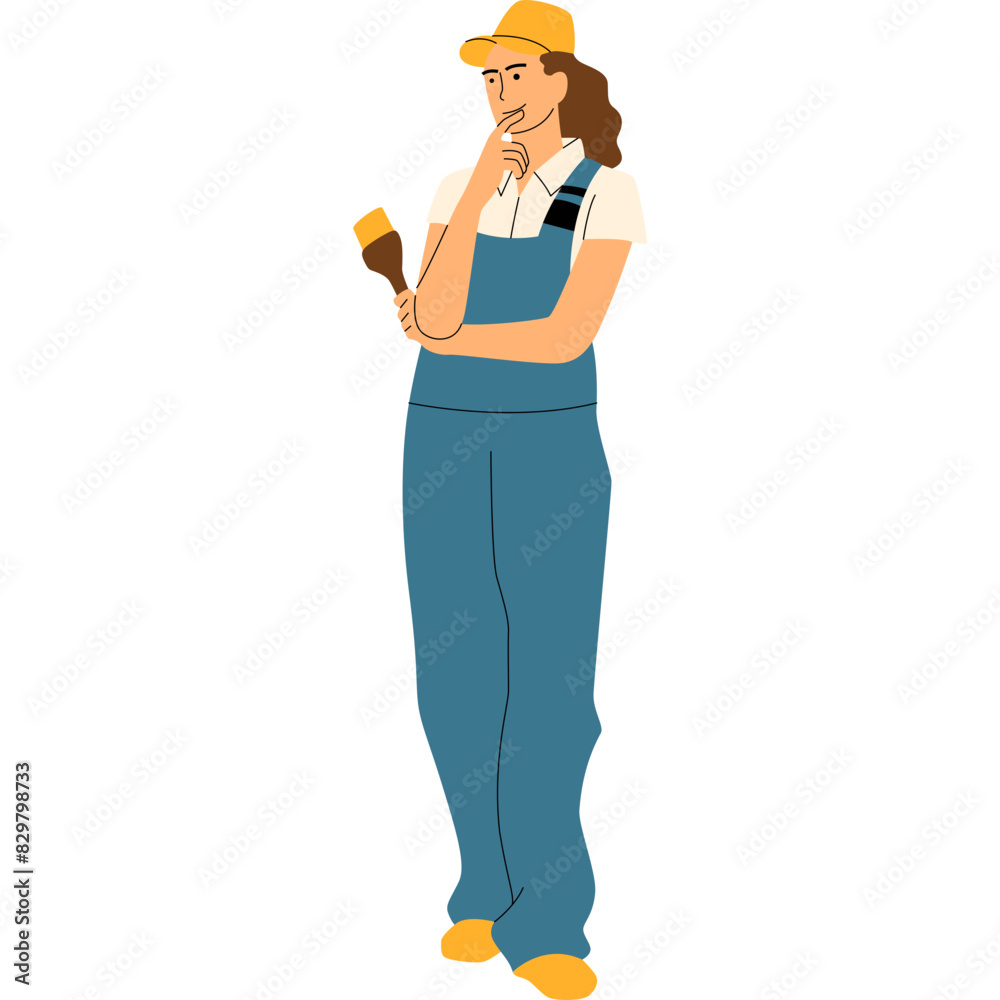 Construction Worker Illustration Construction Worker Illustration