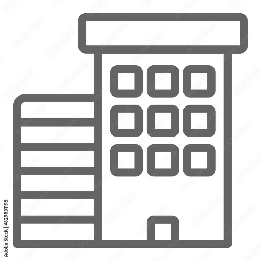 Apartment icon, vector illustration, simple design, best used for web Apartment icon, vector illustration, simple design, best used for web
