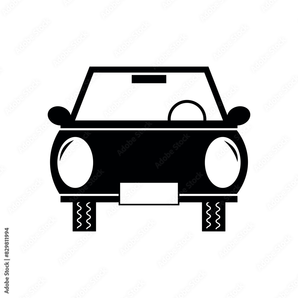 Obraz premium cartoon car