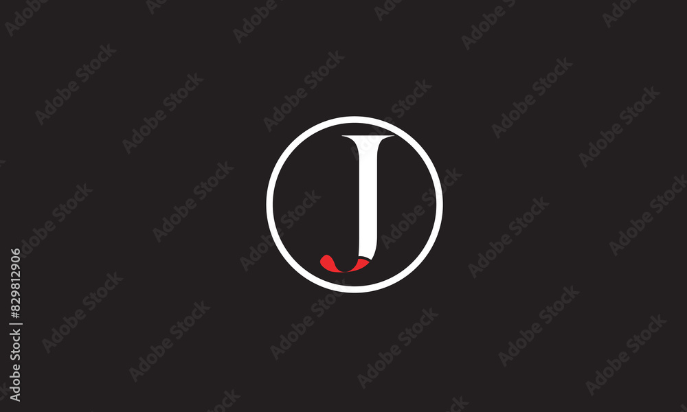 J, JJ , J , Abstract Letters Logo Monogram J, JJ , J , Abstract Letters Logo Monogram