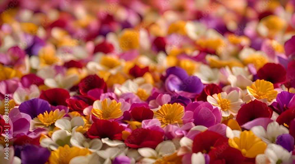 a collection of petals from various kinds of colorful flowers a collection of petals from various kinds of colorful flowers