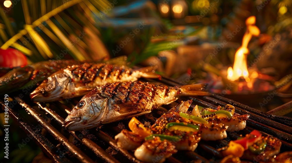 Delicious fish Delicious fish