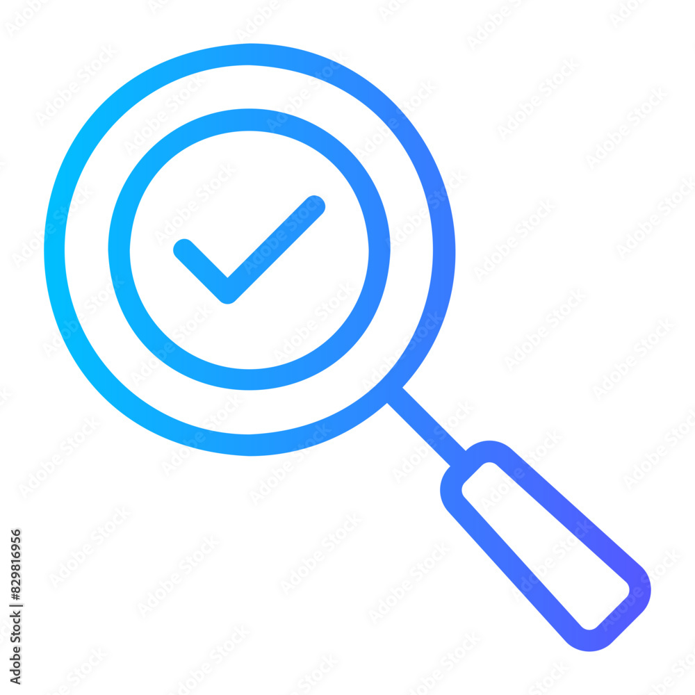 magnifying glass gradient icon magnifying glass gradient icon
