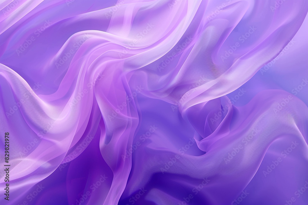 Obraz premium Violet abstract design evoking tranquility with soft gradient touches.