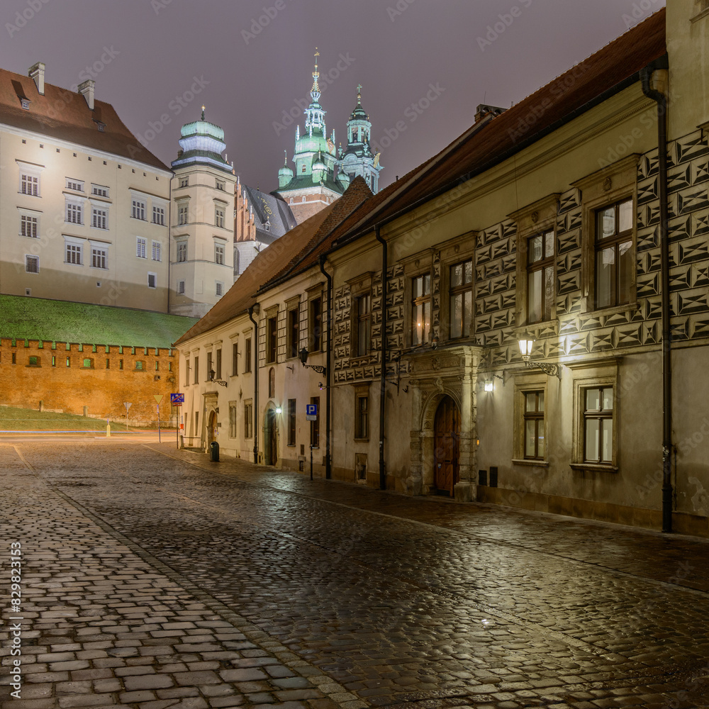 Fototapeta premium old town square