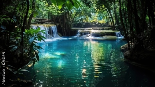 waterfall in the forest