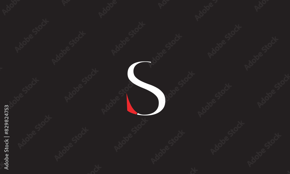 S, SS , S , Abstract Letters Logo Monogram S, SS , S , Abstract Letters Logo Monogram