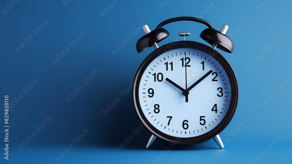 a dark blue clock on a light gray background Include a secondary element of a calendar The image should convey time management, with space left for adding text or quotes a dark blue clock on a light gray background Include a secondary element of a calendar The image should convey time management, with space left for adding text or quotes