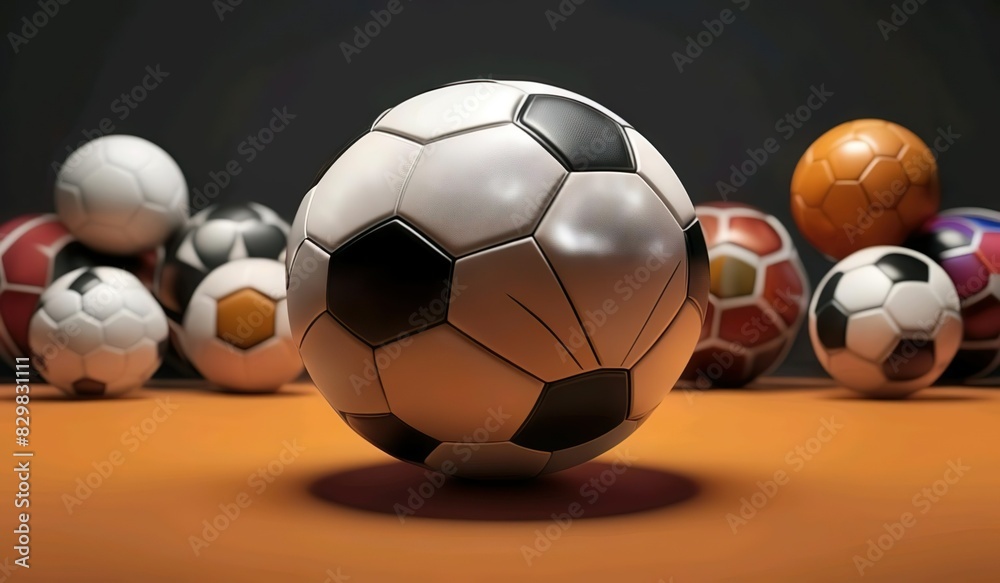 soccer ball in the net soccer ball in the net