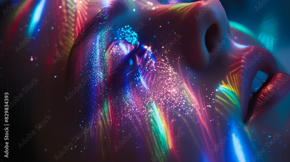 Fototapeta premium Holographic Mood