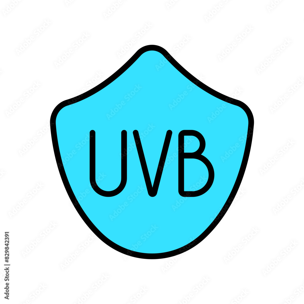 UVB set icon. UV protection, sunscreen, ultraviolet rays, skin care, sunblock, sun protection, health, skincare product, dermatology, safety. UVB set icon. UV protection, sunscreen, ultraviolet rays, skin care, sunblock, sun protection, health, skincare product, dermatology, safety.