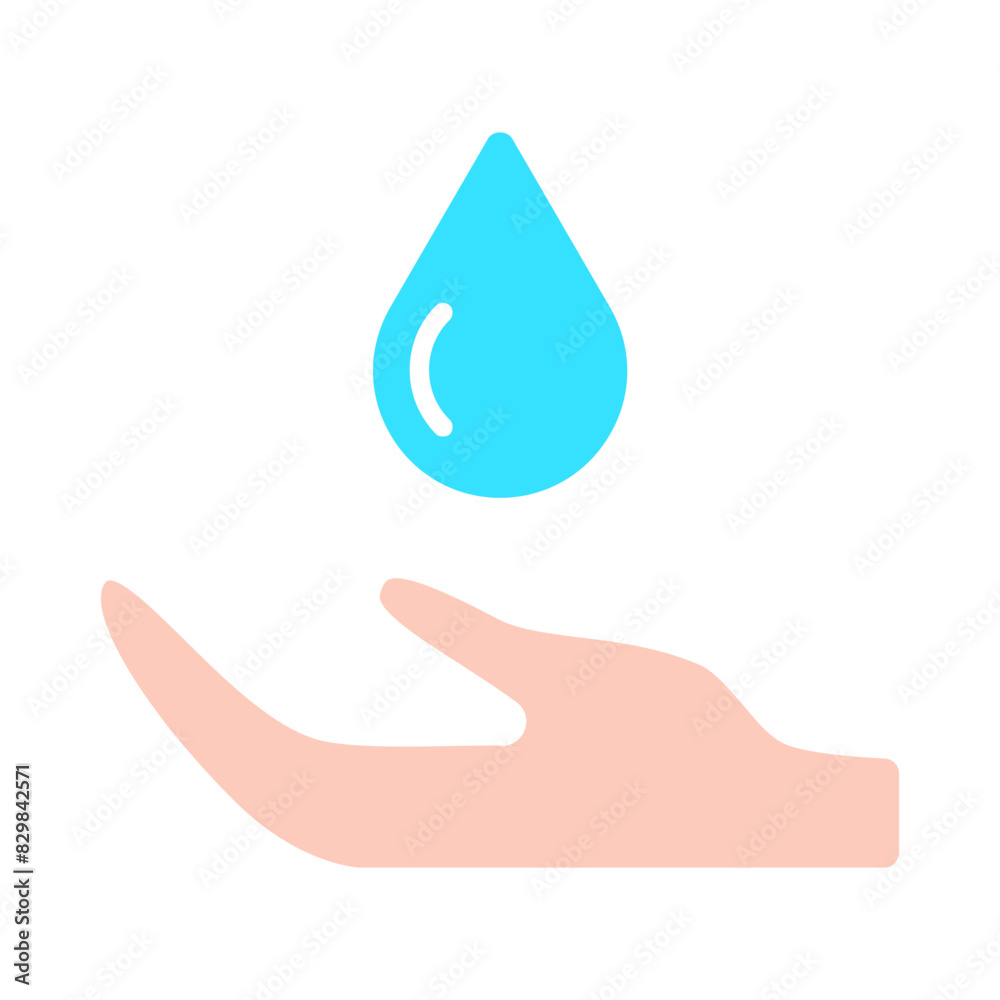 Skincare set icon. Hand holding cream, lotion application, moisturizer, beauty product, skin hydration, cosmetic care, self-care routine, facial treatment. Skincare set icon. Hand holding cream, lotion application, moisturizer, beauty product, skin hydration, cosmetic care, self-care routine, facial treatment.