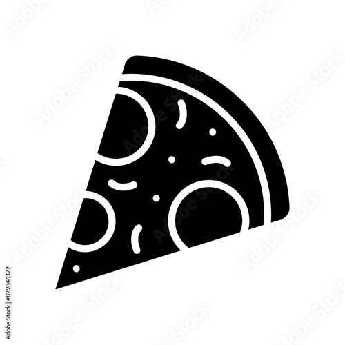 Pizza line icon. Pizza, Italian, dish, cheese, tomato sauce, crust, toppings, pepperoni, mushrooms, olives, onions, peppers, sausage, pineapple, anchovies, mozzarella, basil, fast food