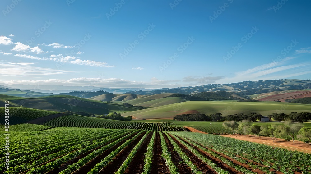Serene landscape photography , Biotechnology farm ,
Agricultural biotechnology