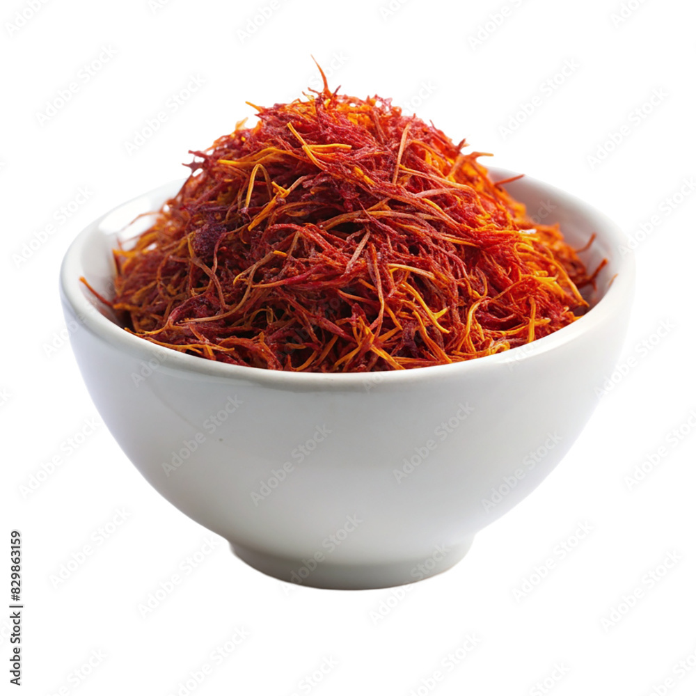 Fototapeta premium A bowl of red food on transparent background